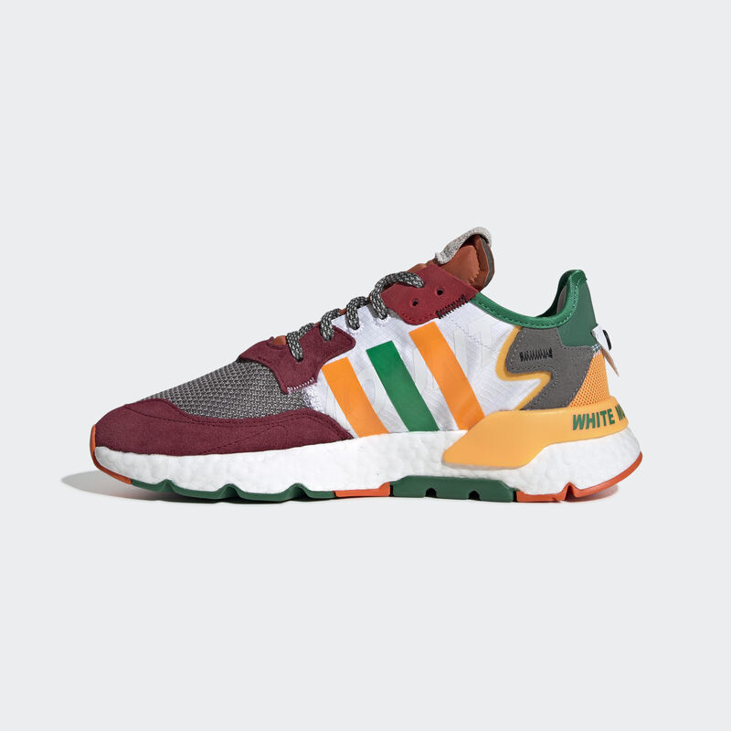 White mountaineering x outlet adidas nite jogger multicolor